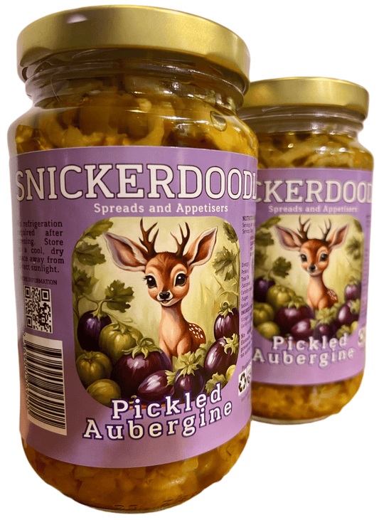 Aubergine Pickels - Snickerdoodle Spreads and Appetisers