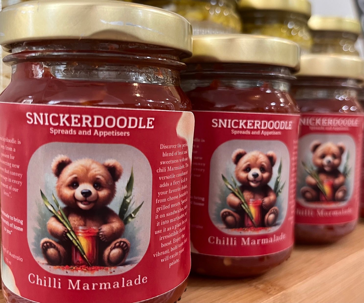 Chilli Marmalade - Snickerdoodle Spreads and Appetisers