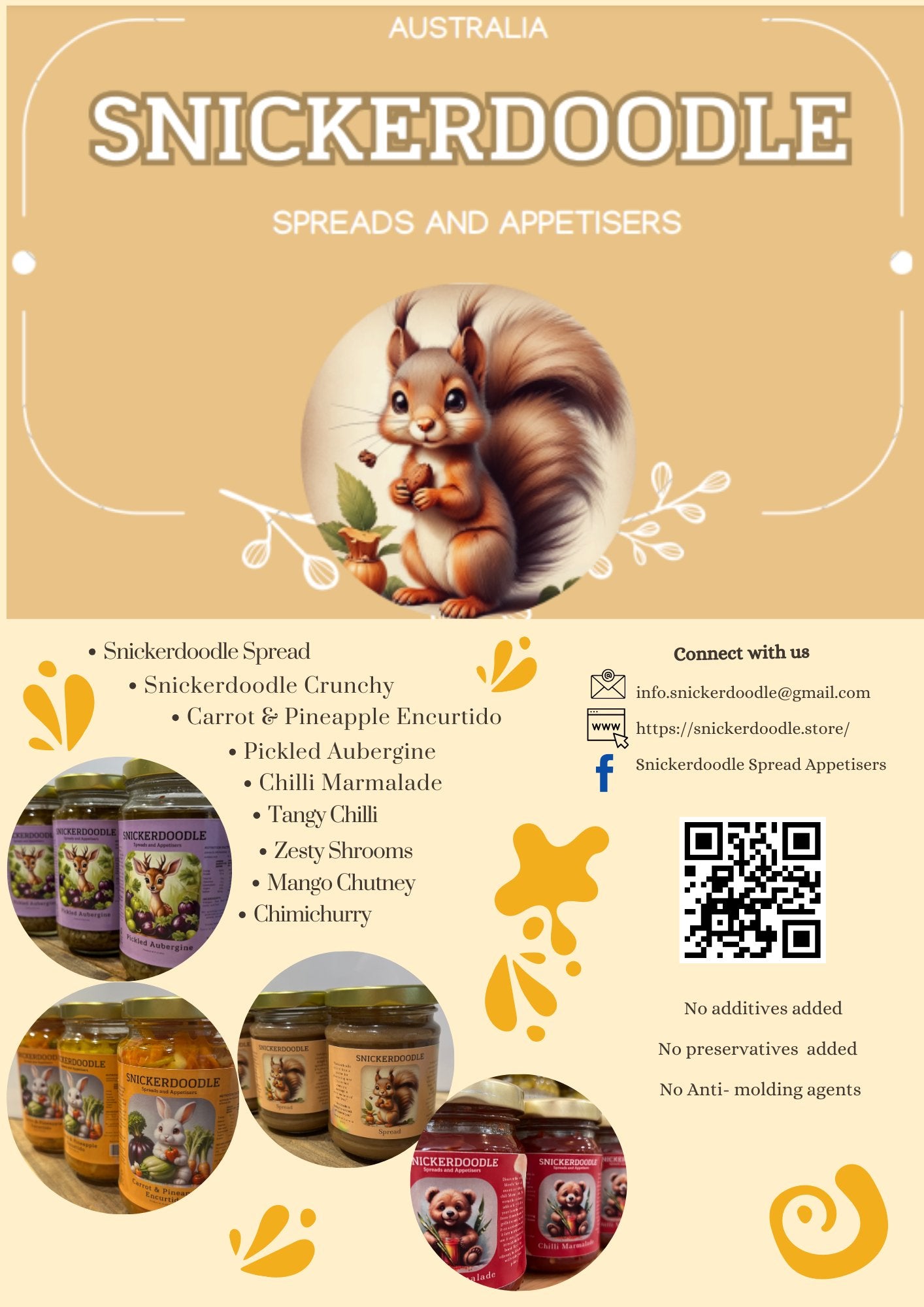 Crunchy Spread - Snickerdoodle Spreads and Appetisers